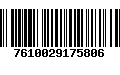 Código de Barras 7610029175806