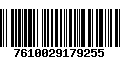 Código de Barras 7610029179255