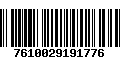 Código de Barras 7610029191776