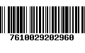 Código de Barras 7610029202960