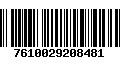 Código de Barras 7610029208481