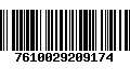 Código de Barras 7610029209174