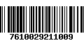 Código de Barras 7610029211009