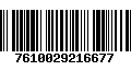 Código de Barras 7610029216677