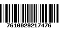 Código de Barras 7610029217476