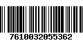 Código de Barras 7610032055362