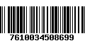 Código de Barras 7610034508699