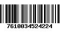 Código de Barras 7610034524224