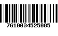 Código de Barras 7610034525085