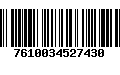 Código de Barras 7610034527430