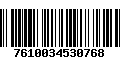 Código de Barras 7610034530768