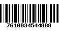 Código de Barras 7610034544888