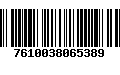 Código de Barras 7610038065389