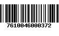 Código de Barras 7610046000372