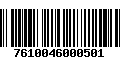 Código de Barras 7610046000501