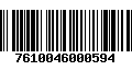 Código de Barras 7610046000594