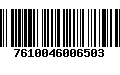 Código de Barras 7610046006503