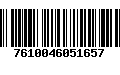 Código de Barras 7610046051657