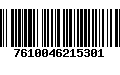 Código de Barras 7610046215301