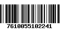 Código de Barras 7610055102241