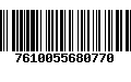 Código de Barras 7610055680770