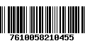 Código de Barras 7610058210455