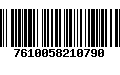 Código de Barras 7610058210790