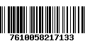 Código de Barras 7610058217133