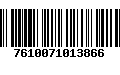 Código de Barras 7610071013866