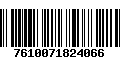 Código de Barras 7610071824066