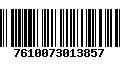 Código de Barras 7610073013857