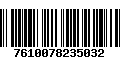 Código de Barras 7610078235032