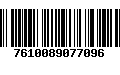 Código de Barras 7610089077096