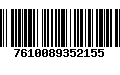 Código de Barras 7610089352155