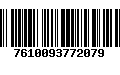 Código de Barras 7610093772079