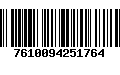 Código de Barras 7610094251764