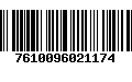 Código de Barras 7610096021174