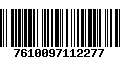 Código de Barras 7610097112277