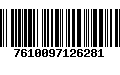 Código de Barras 7610097126281