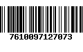 Código de Barras 7610097127073