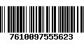 Código de Barras 7610097555623