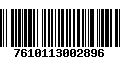 Código de Barras 7610113002896