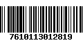 Código de Barras 7610113012819