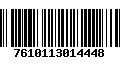 Código de Barras 7610113014448