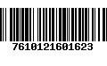 Código de Barras 7610121601623