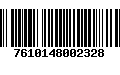 Código de Barras 7610148002328