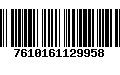 Código de Barras 7610161129958