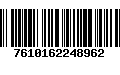 Código de Barras 7610162248962