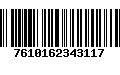 Código de Barras 7610162343117