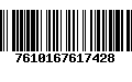 Código de Barras 7610167617428